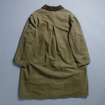 A/W 1989 C.P. COMPANY Rubber Wool Trench Coat