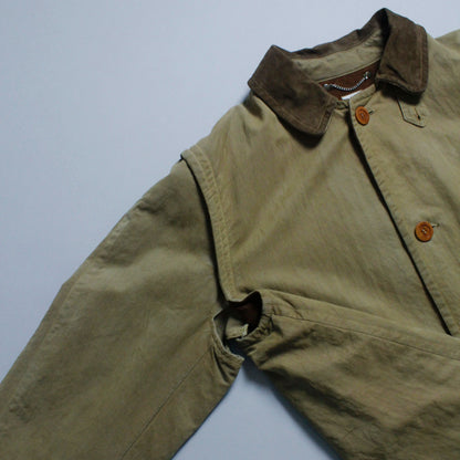 A/W 1989 C.P. COMPANY Rubber Wool Trench Coat