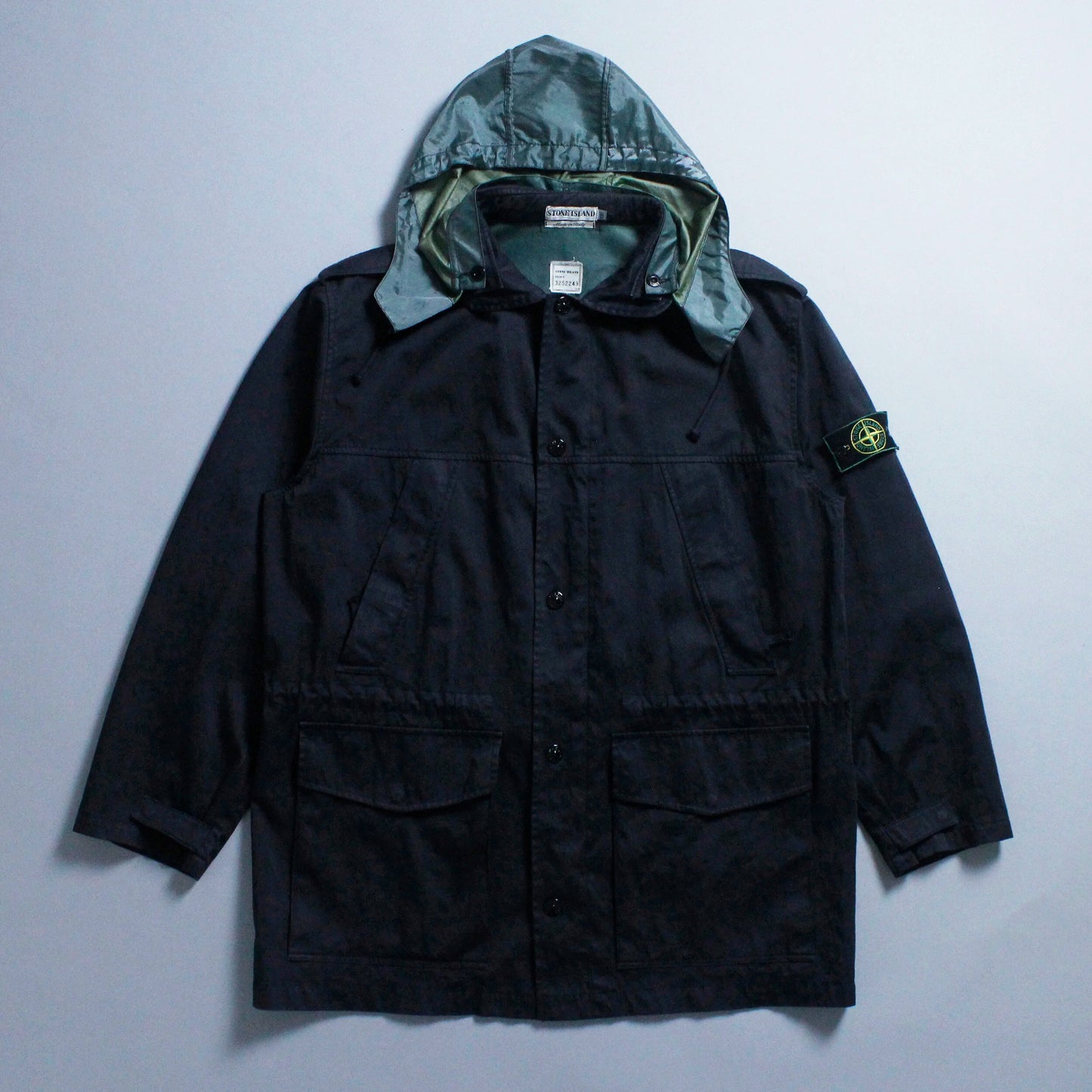 S/S 1995 Raso Gommato Coloured Cover Field Jacket