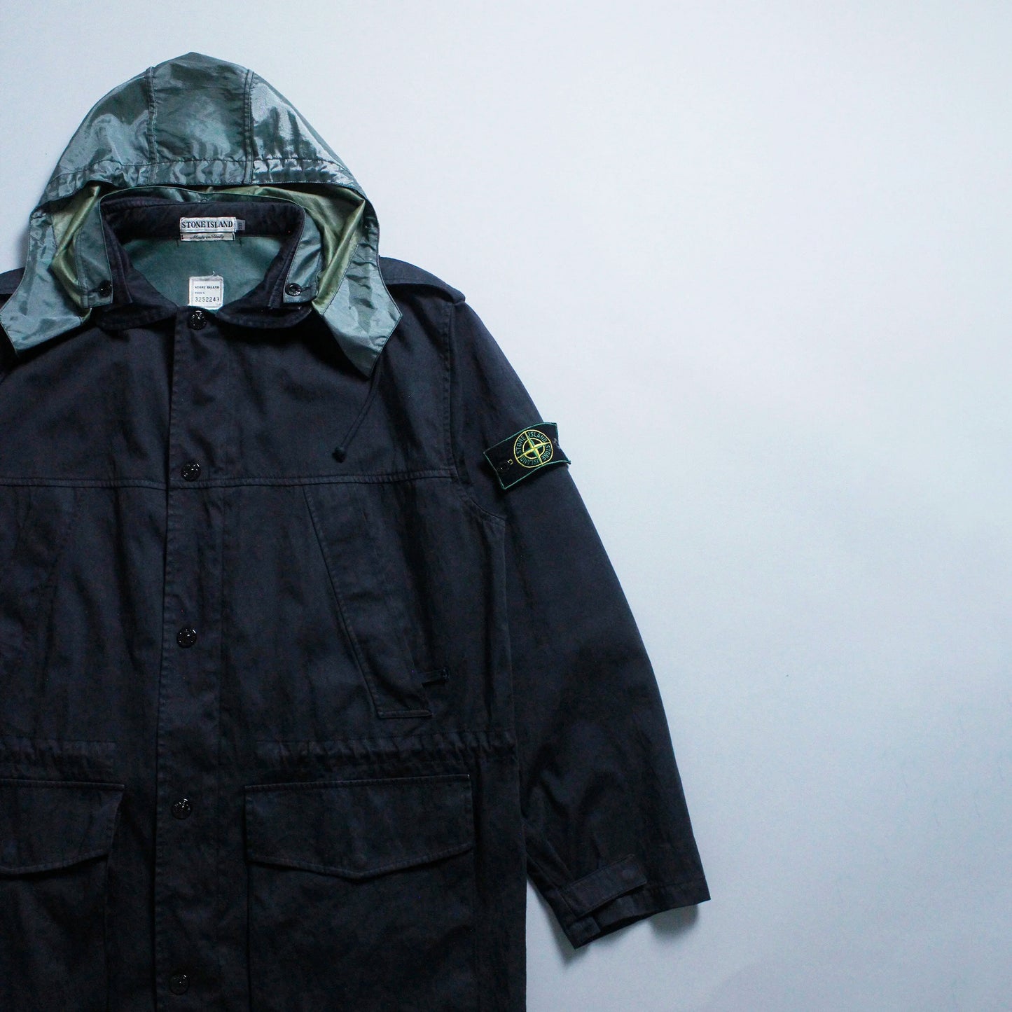 S/S 1995 Raso Gommato Coloured Cover Field Jacket