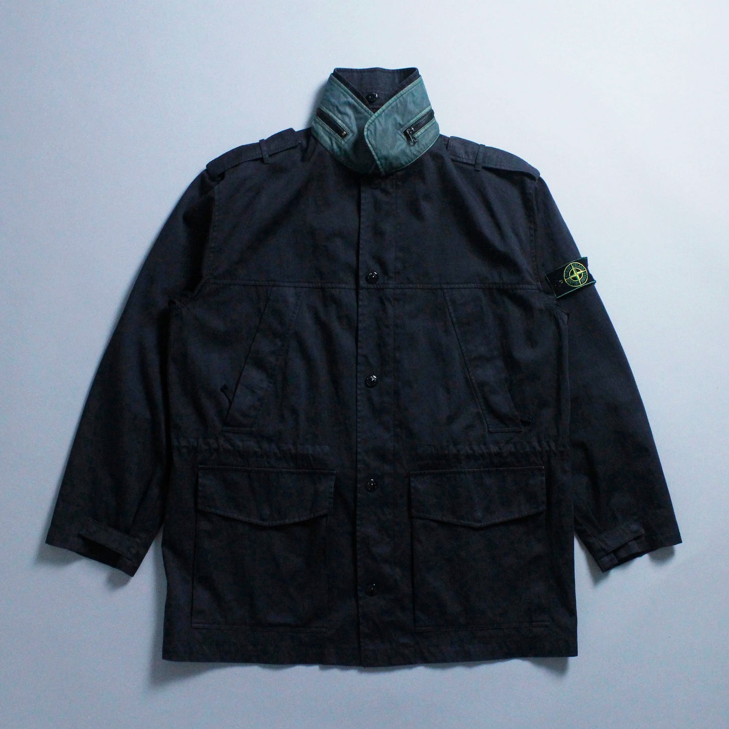 S/S 1995 Raso Gommato Coloured Cover Field Jacket