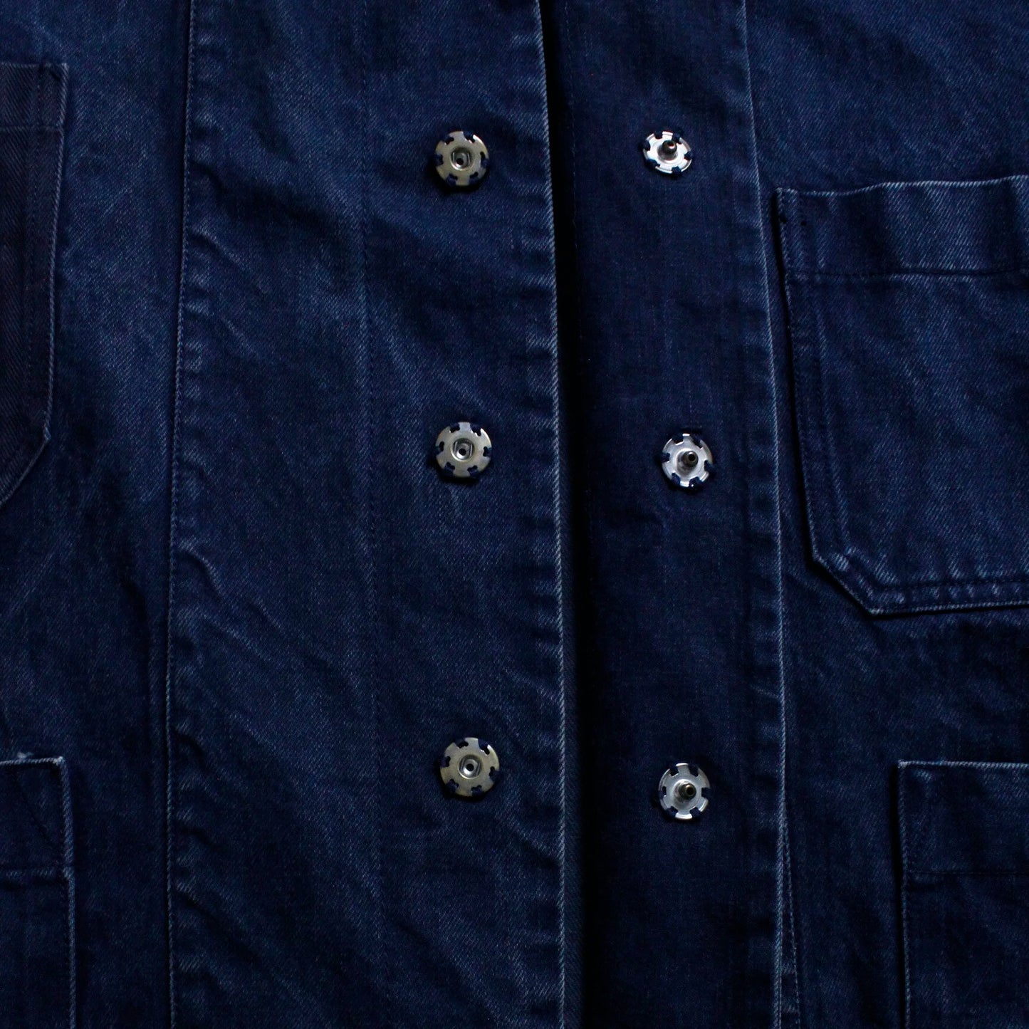 S/S 1984 Denim Marina Multi Pocket Cropped Chore Jacket