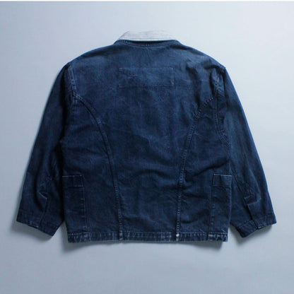 S/S 1984 Denim Marina Multi Pocket Cropped Chore Jacket