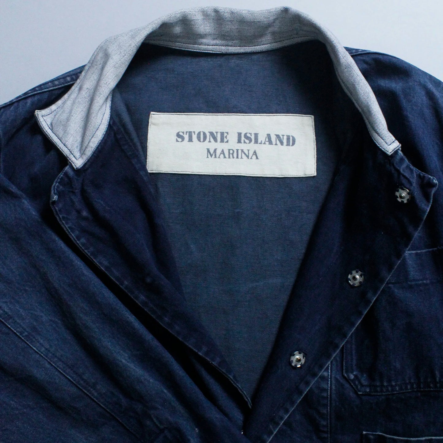 S/S 1984 Denim Marina Multi Pocket Cropped Chore Jacket