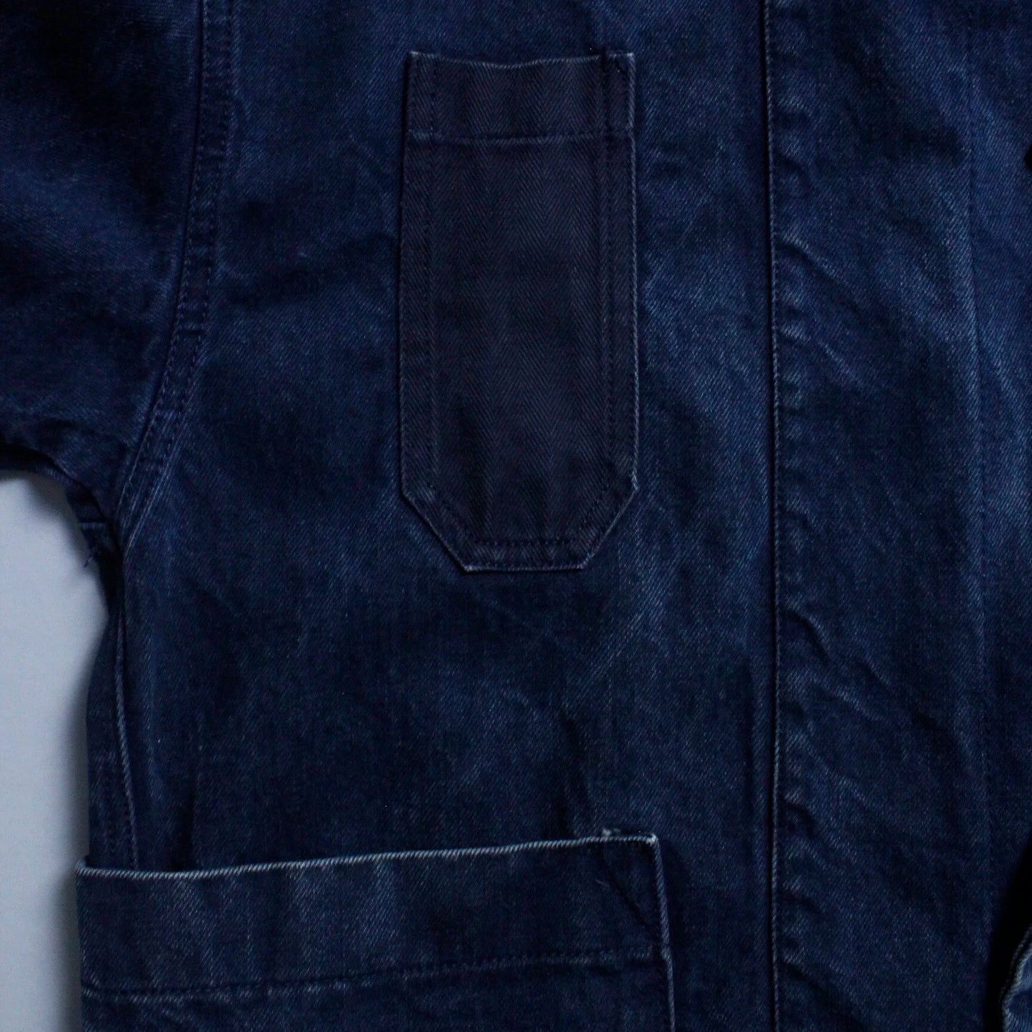 S/S 1984 Denim Marina Multi Pocket Cropped Chore Jacket