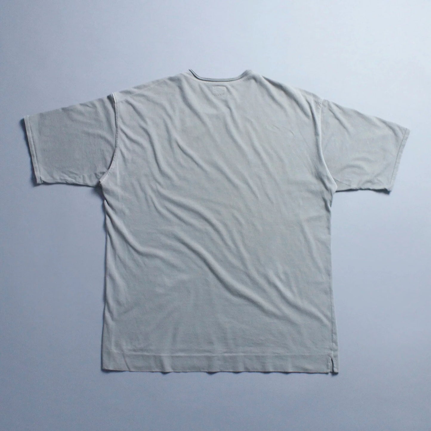 S/S 2005 C.P. COMPANY Rolled Collar Spell Out T-shirt