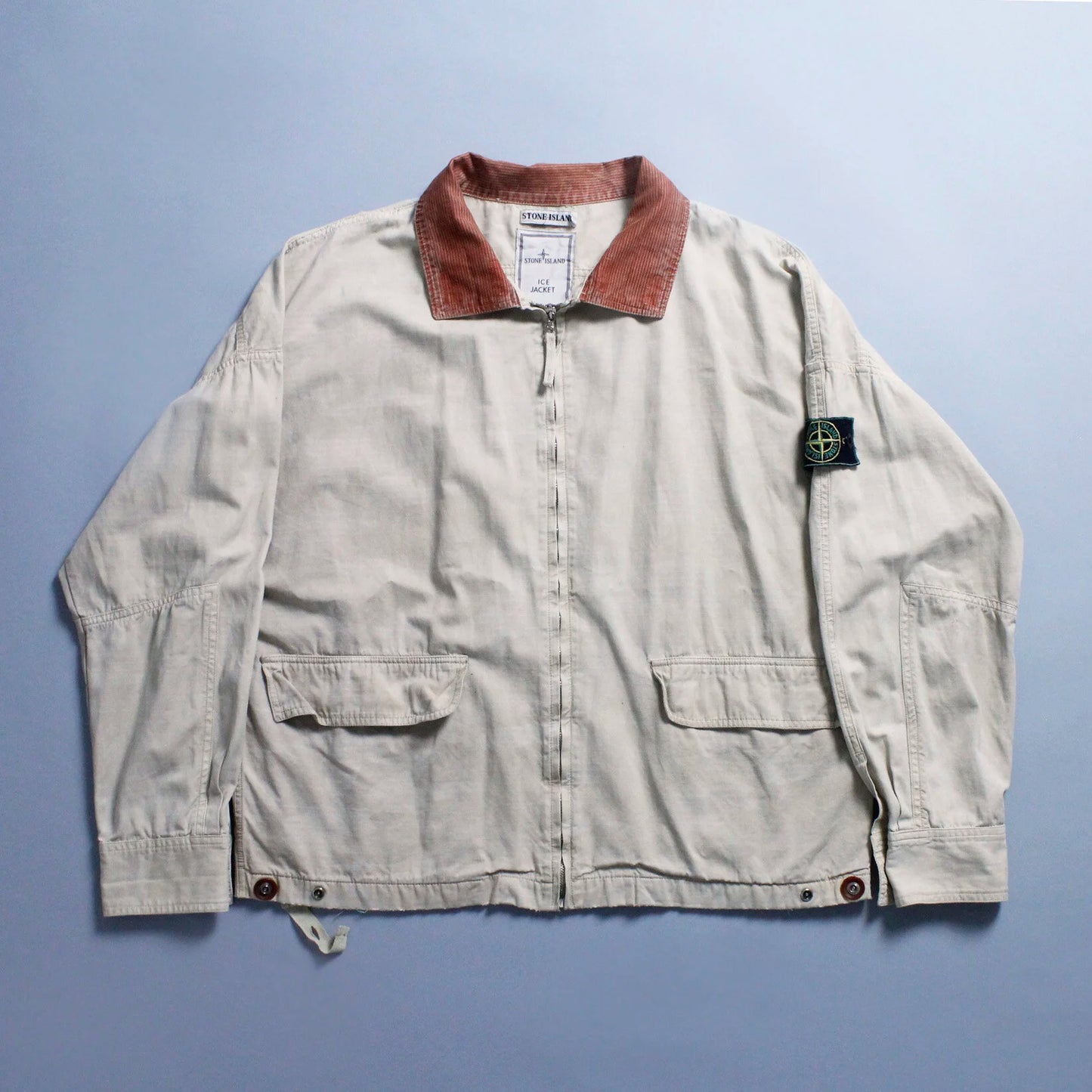 S/S 1990 Ice Camouflage Bomber Harrington Jacket