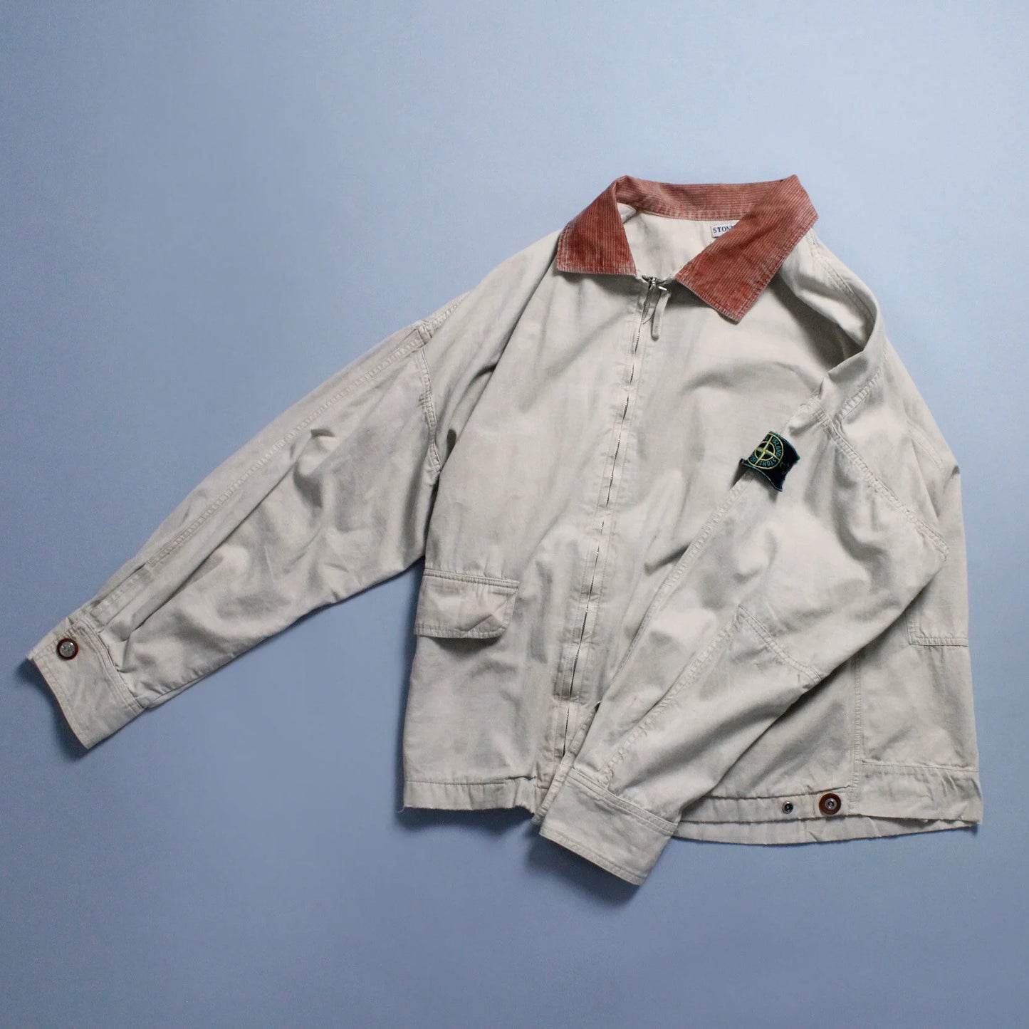 S/S 1990 Ice Camouflage Bomber Harrington Jacket