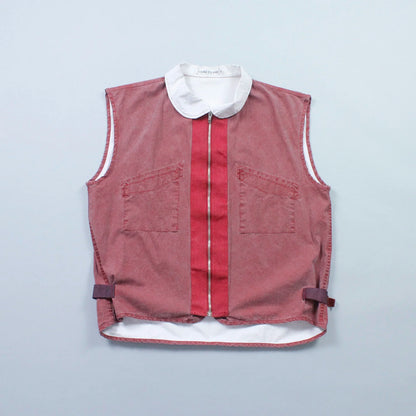 S/S 1992 Tela Stella Marina Spell Out Flight Vest