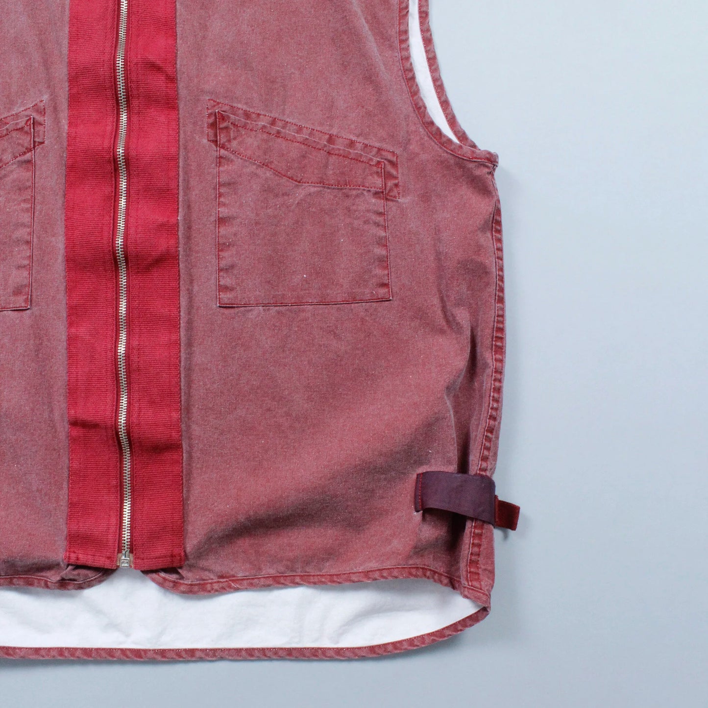 S/S 1992 Tela Stella Marina Spell Out Flight Vest