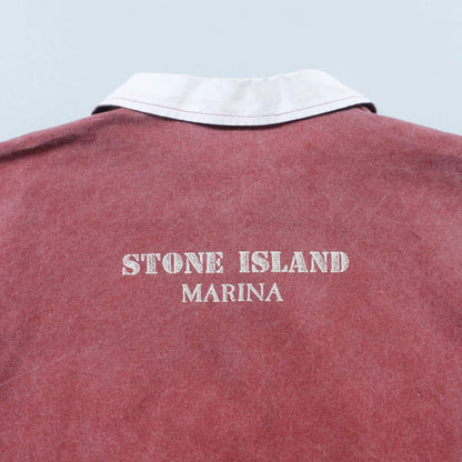 S/S 1992 Tela Stella Marina Spell Out Flight Vest