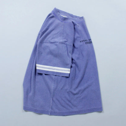 S/S 1988 Marina Stencil Spell Out Mock Neck T-shirt