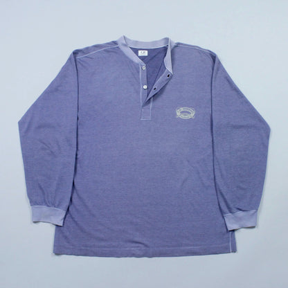 S/S 1986 Ideas From Massimo Osti C.P. COMPANY Long Sleeve Henley T-shirt