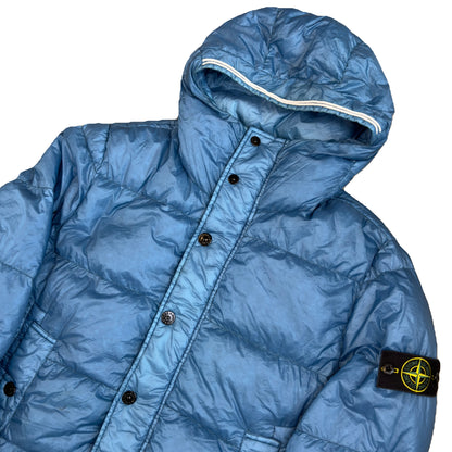 Stone Island AW/13 Garment Dyed Puffer Jacket In Blue (L) | Blue, Blue
