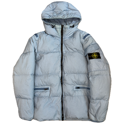 Stone Island AW/22 Crinkle Reps Puffer Jacket In Blue (L) | Blue, Blue