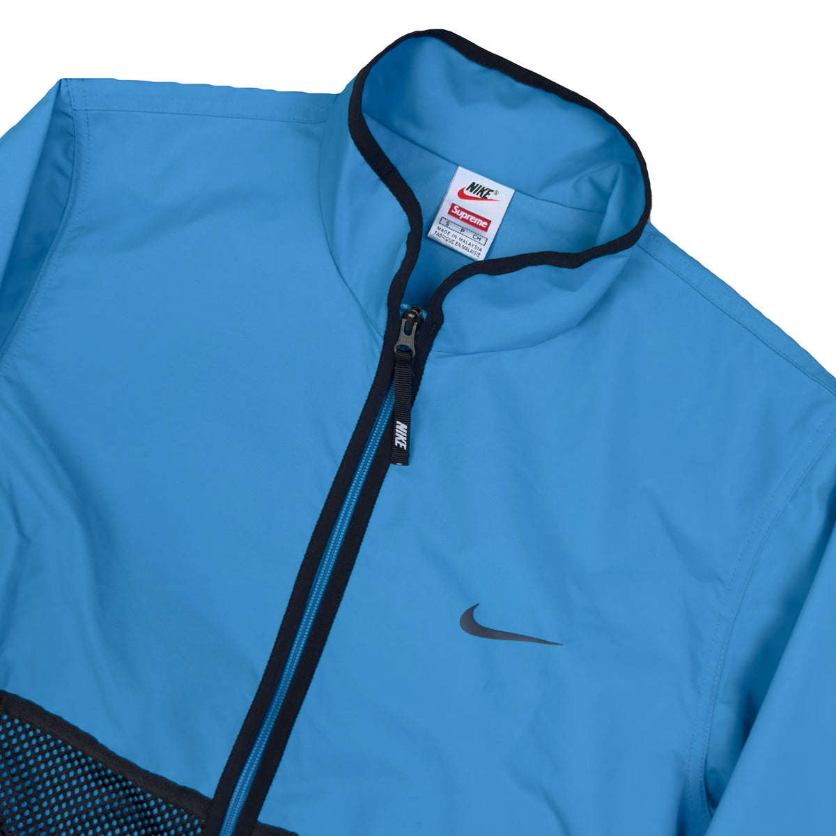 Supreme X Nike Track Jacket In Blue (S) | Small, Blue