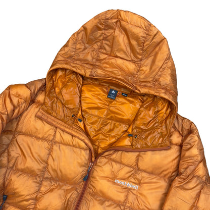 Montbell Superior Down Parka Puffer Jacket In Orange (XL) | XL, Orange