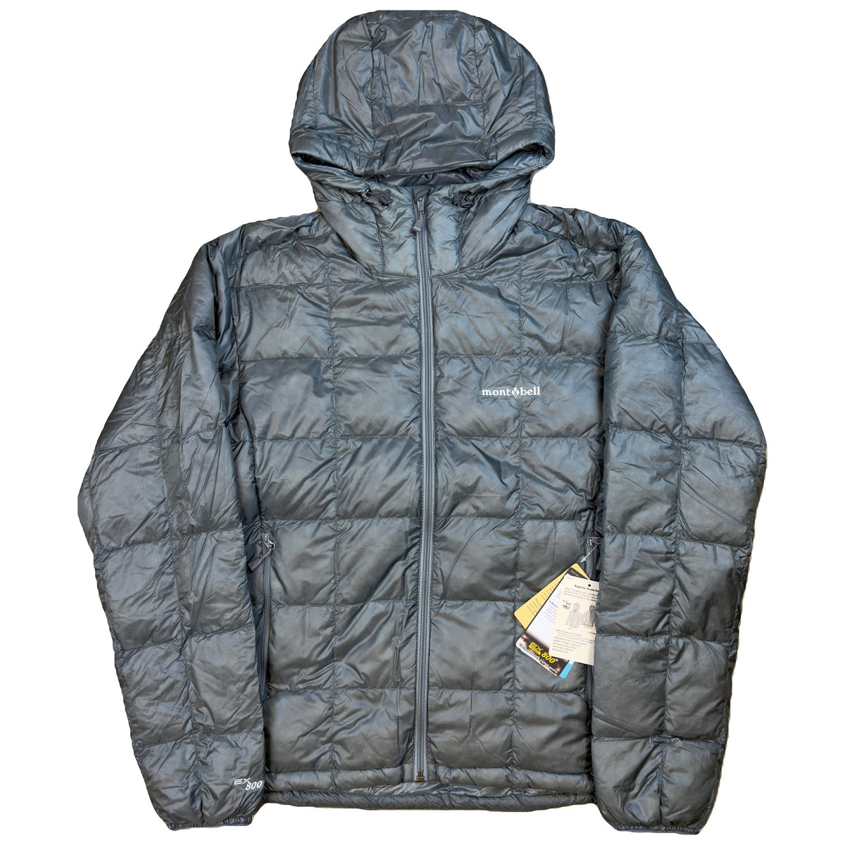 Montbell Superior Down Parka Puffer Jacket In Grey (M) | Medium, Grey
