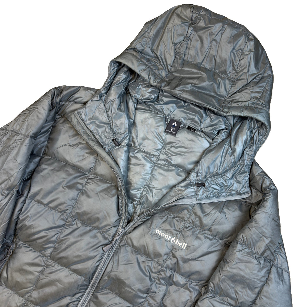 Montbell Superior Down Parka Puffer Jacket In Grey (M) | Medium, Grey