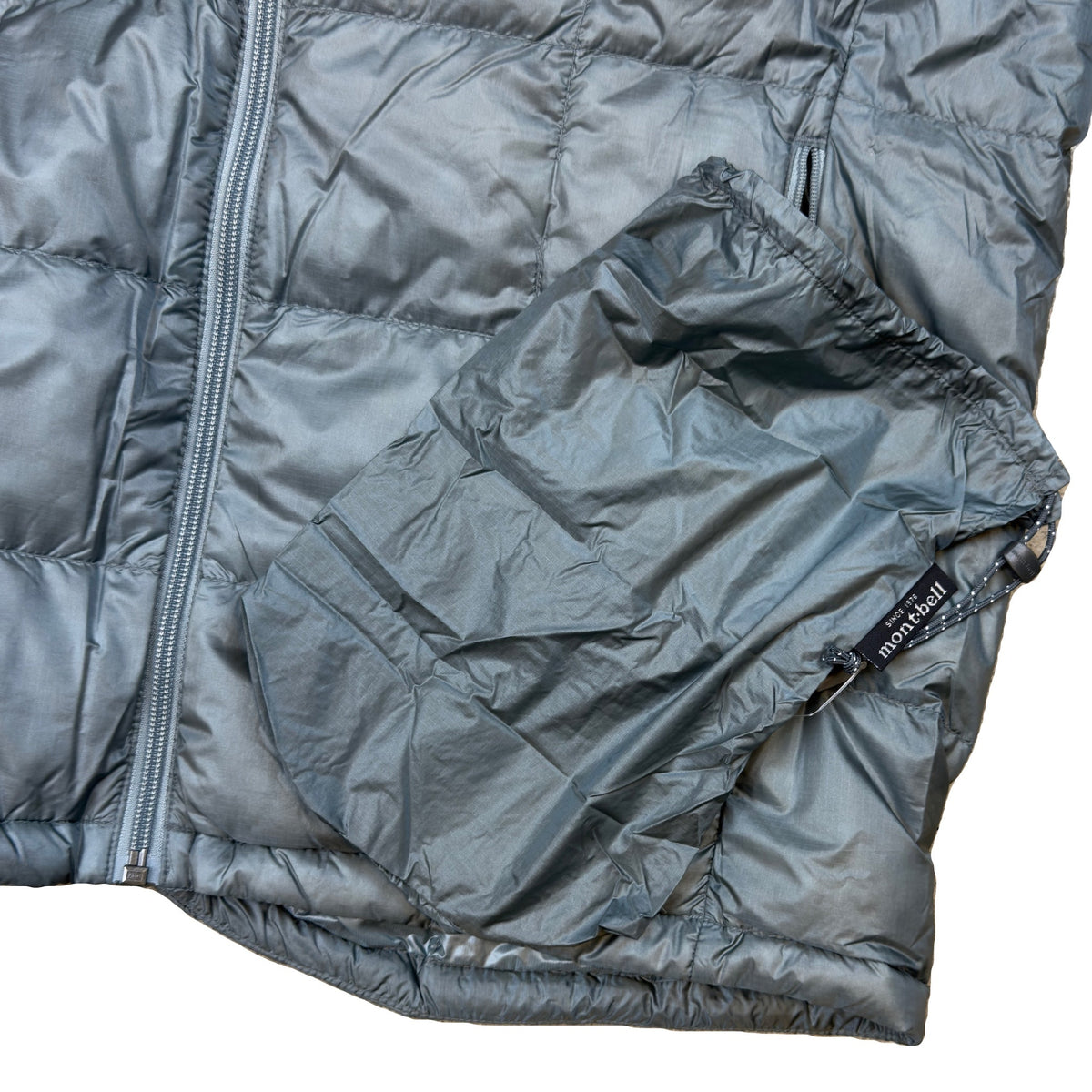 Montbell Superior Down Parka Puffer Jacket In Grey (M) | Medium, Grey