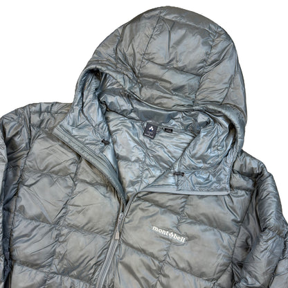 Montbell Superior Down Parka Puffer Jacket In Grey (L) | Large, Grey