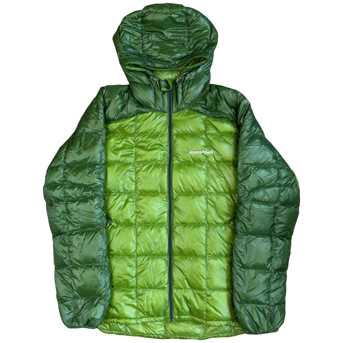 Montbell Superior Down Parka Puffer Jacket In Green (L) | Large, Green