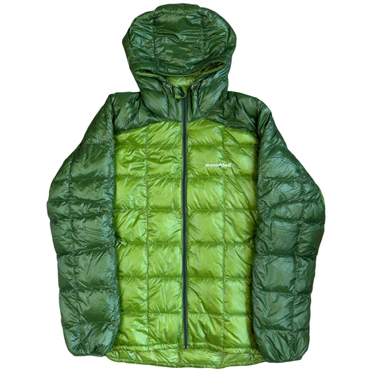 Montbell Superior Down Parka Puffer Jacket In Green (L) | Large, Green