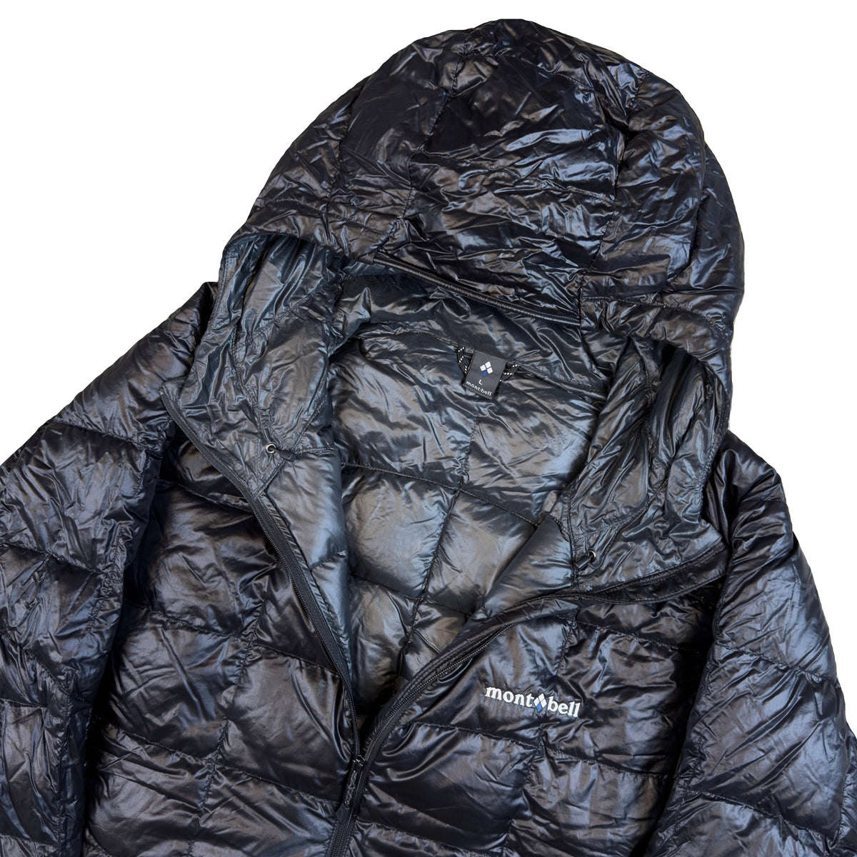 Montbell Superior Down Parka Puffer Jacket In Black (L) | Large, Black