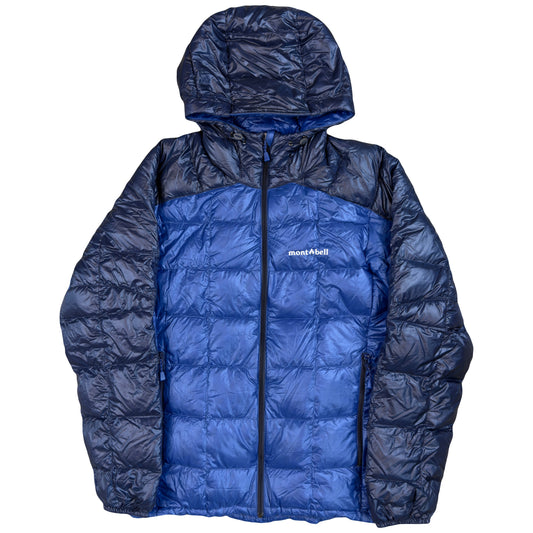 Montbell Superior Down Parka Puffer Jacket In Blue (S) | Small, Blue