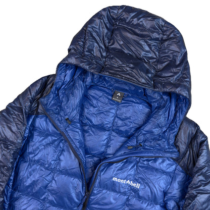 Montbell Superior Down Parka Puffer Jacket In Blue (S) | Small, Blue