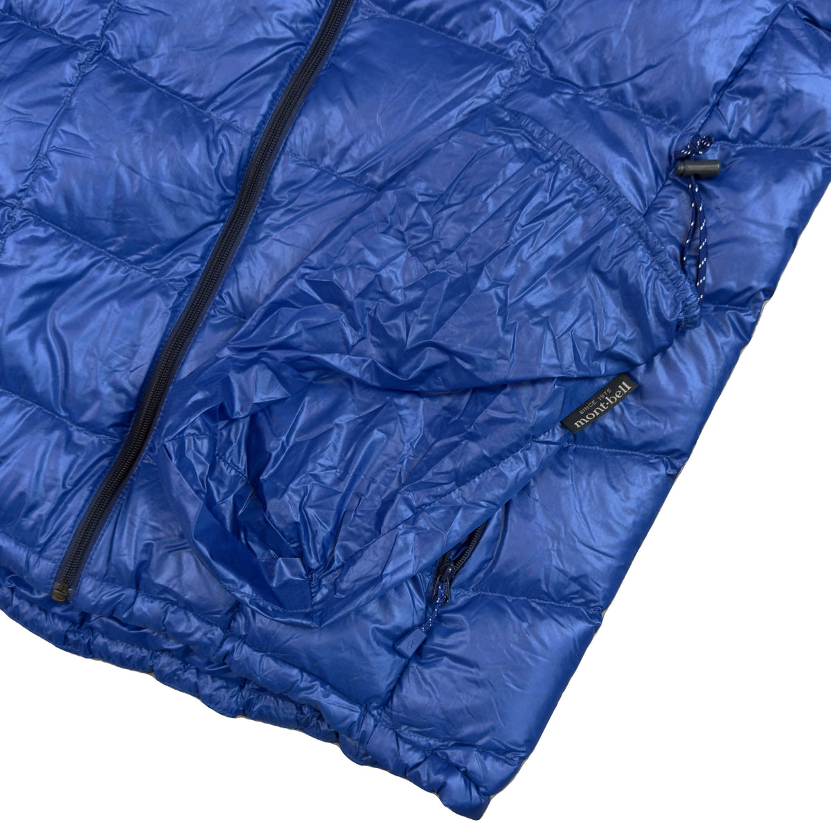 Montbell Superior Down Parka Puffer Jacket In Blue (S) | Small, Blue