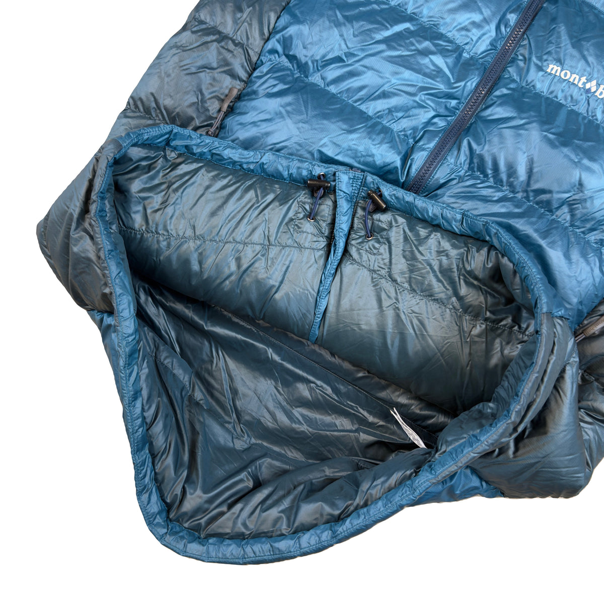 Montbell Alpine Down Parka Puffer Jacket In Blue (L) | Large, Blue