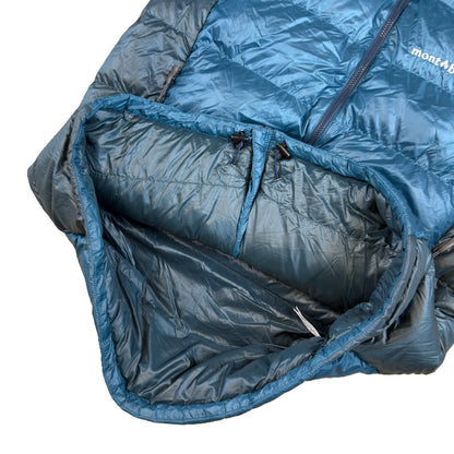 Montbell Alpine Down Parka Puffer Jacket In Blue (L) | Large, Blue