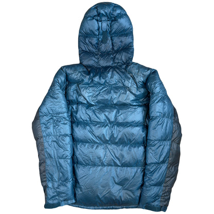 Montbell Alpine Down Parka Puffer Jacket In Blue (L) | Large, Blue