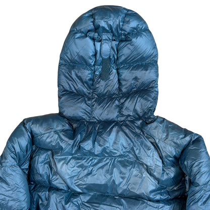 Montbell Alpine Down Parka Puffer Jacket In Blue (L) | Large, Blue