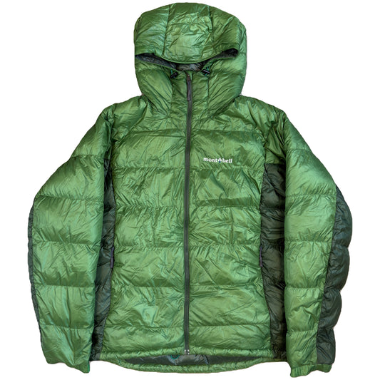 Montbell Alpine Down Parka Puffer Jacket In Green (L) | Large, Green