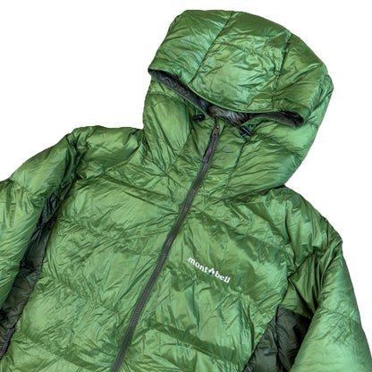 Montbell Alpine Down Parka Puffer Jacket In Green (L) | Large, Green