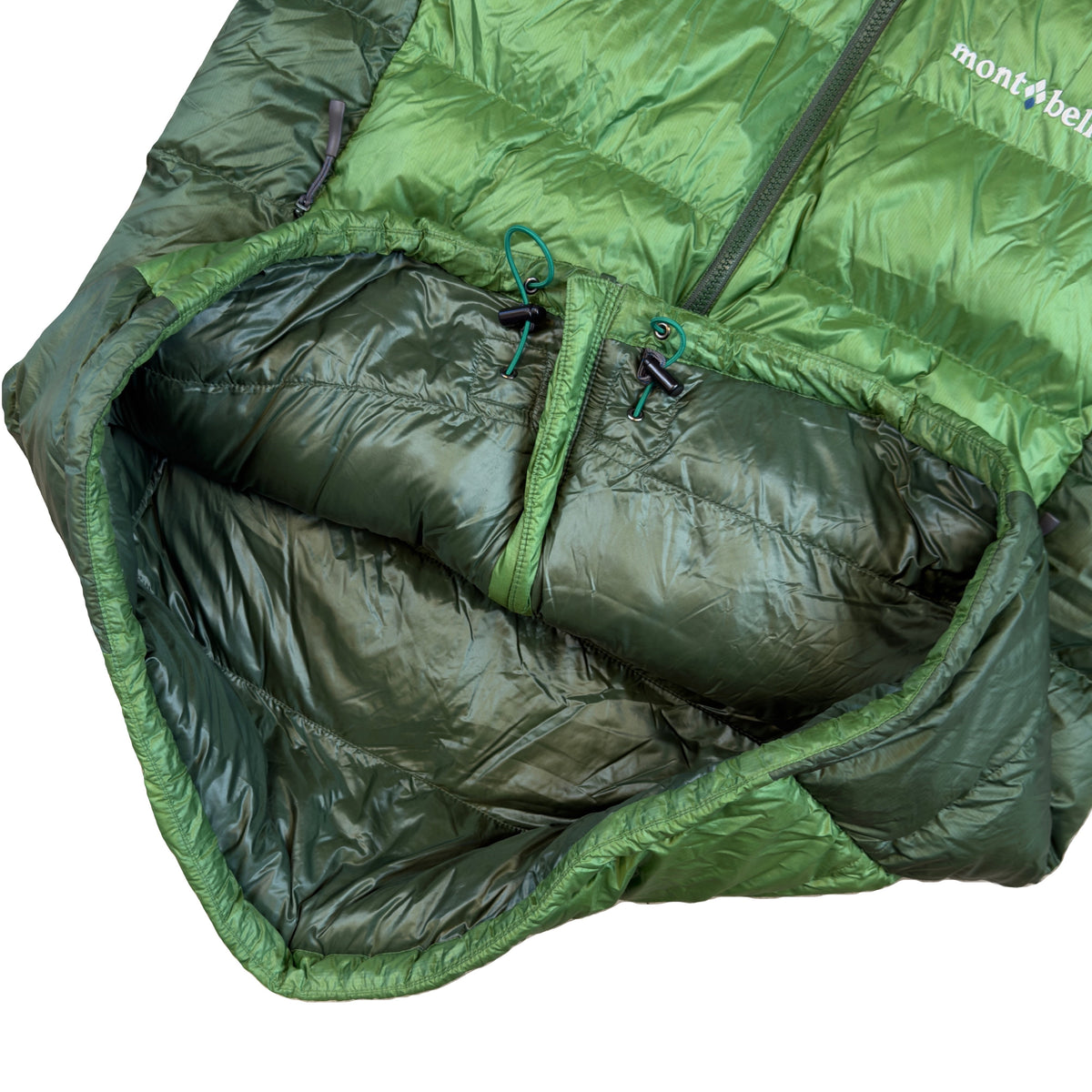 Montbell Alpine Down Parka Puffer Jacket In Green (L) | Large, Green
