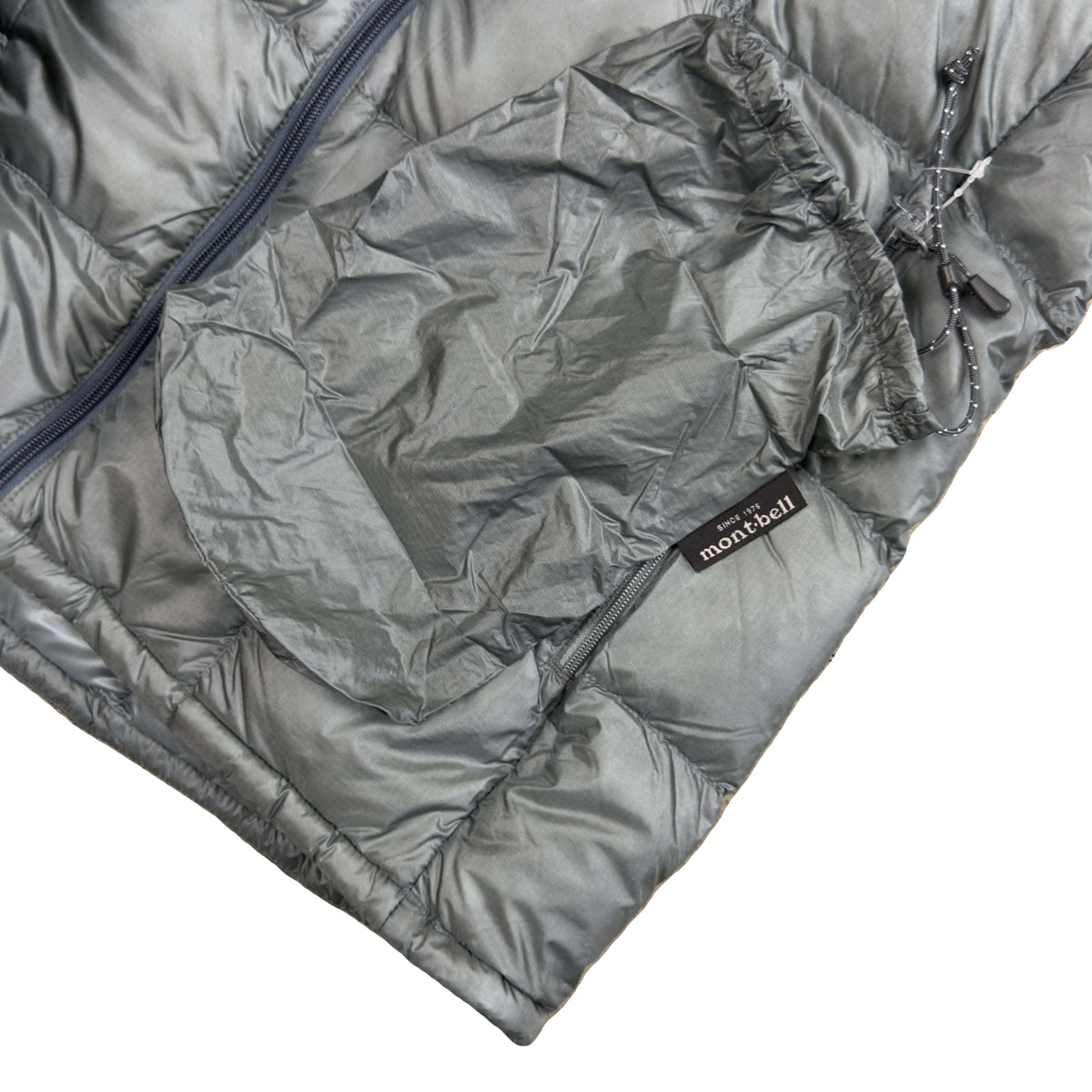 Montbell Superior Down Parka Puffer Jacket In Grey (S)