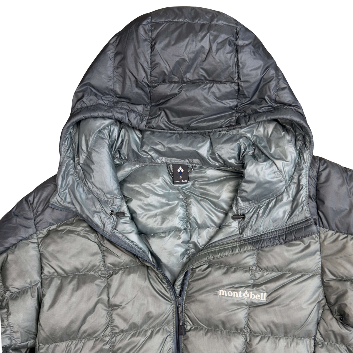 Montbell Superior Down Parka Puffer Jacket In Grey (S)