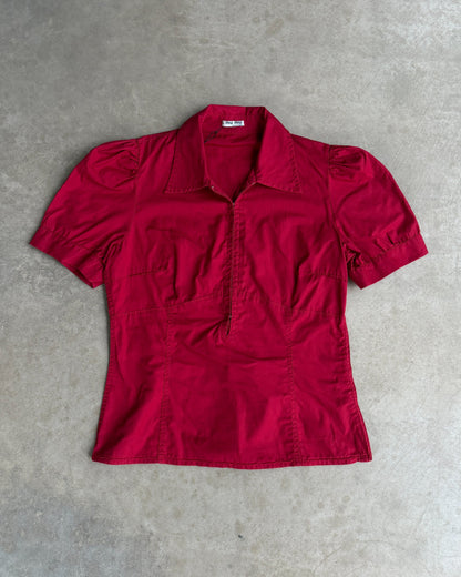 Miu Miu Early 2000s Blouse Top – M-on a concrete background