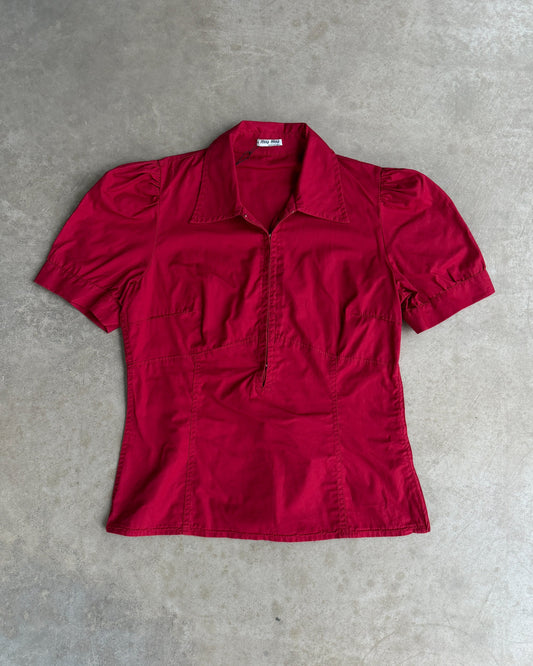Miu Miu Early 2000s Blouse Top – M-on a concrete background