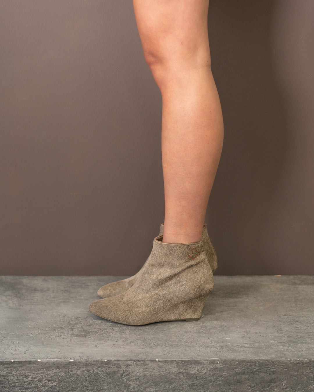 AF VANDEVORST F/W 2011 PONY HAIR WEDGES (EU 38)