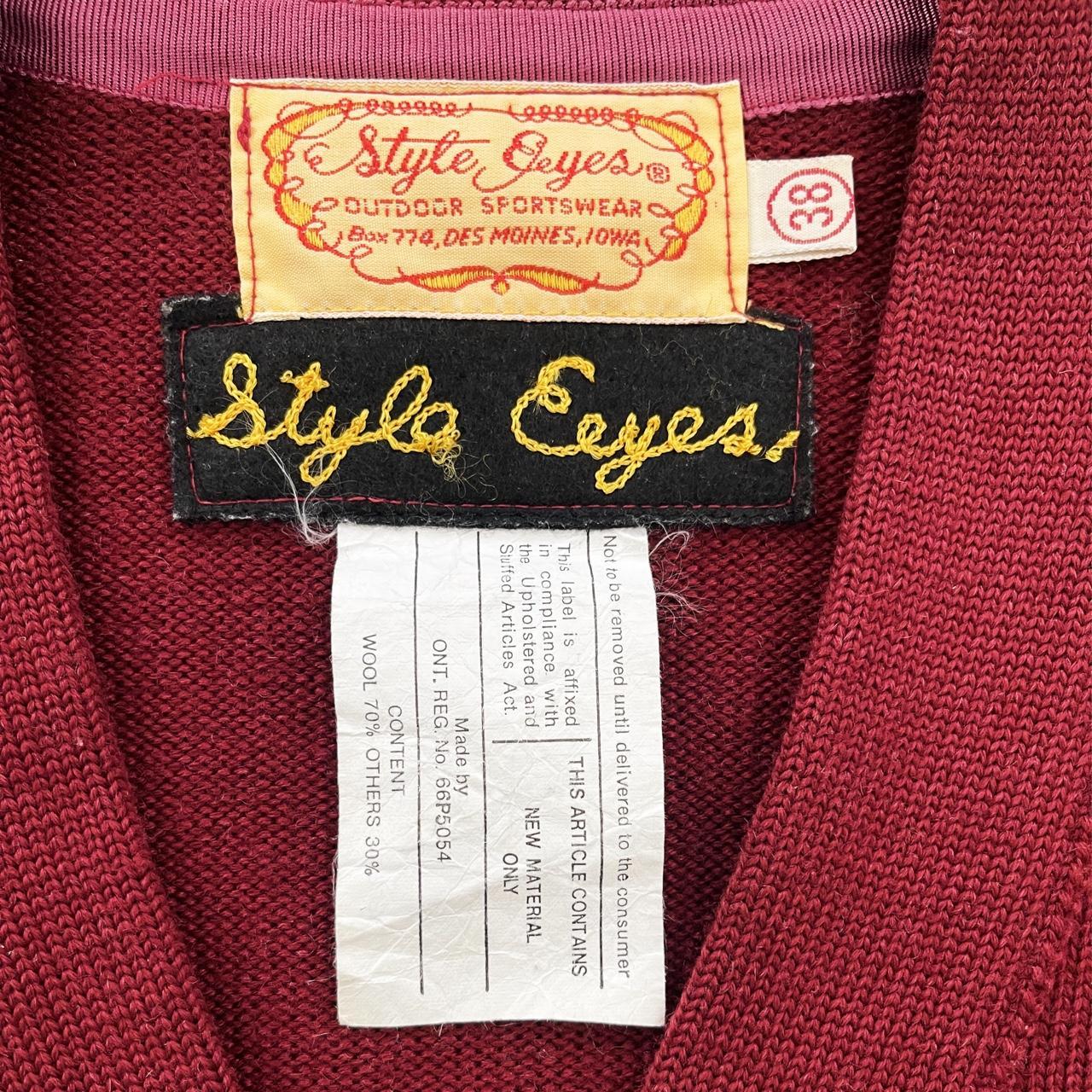 Style Eyes 1950’s Style Letterman Cardigan - M