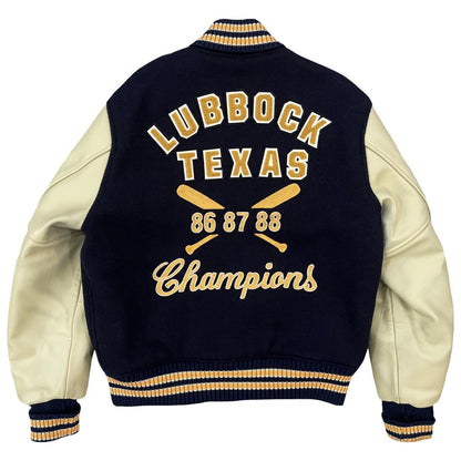 Whitesville 'Texas Baseball' Varsity Jacket - L
