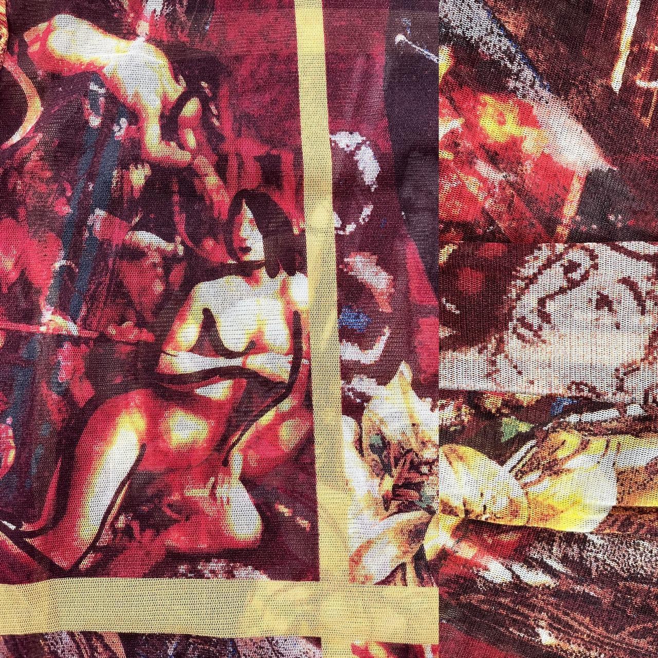 Jean Paul Gaultier Mesh Long Sleeve Top