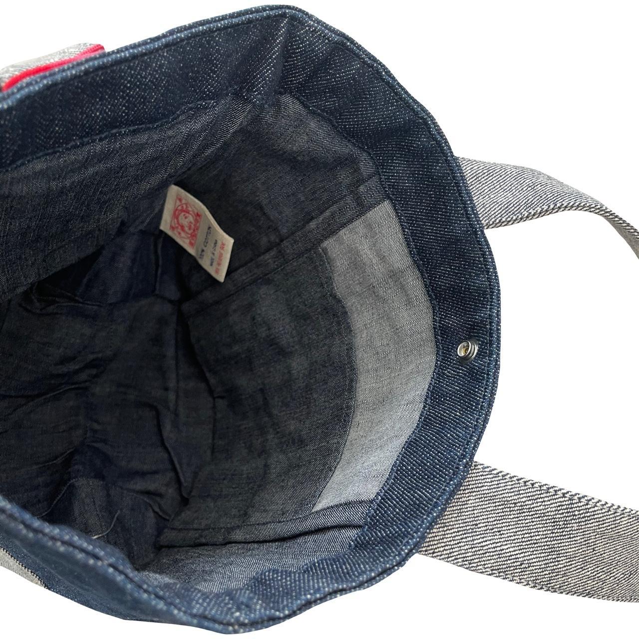 Evisu Denim Tote Bag