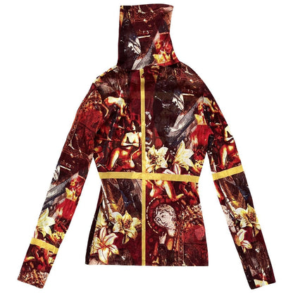 Jean Paul Gaultier Mesh Long Sleeve Top