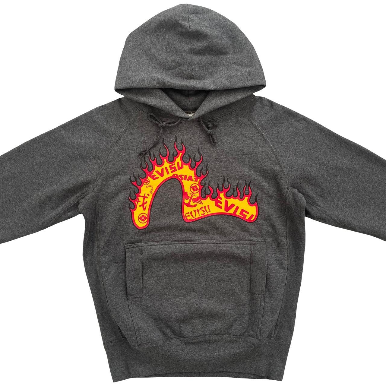 Evisu Flame Hoodie - L