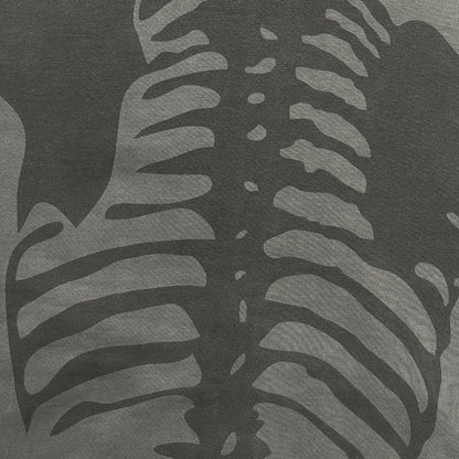 Vanson Leathers Distressed Skeleton Hoodie - XL